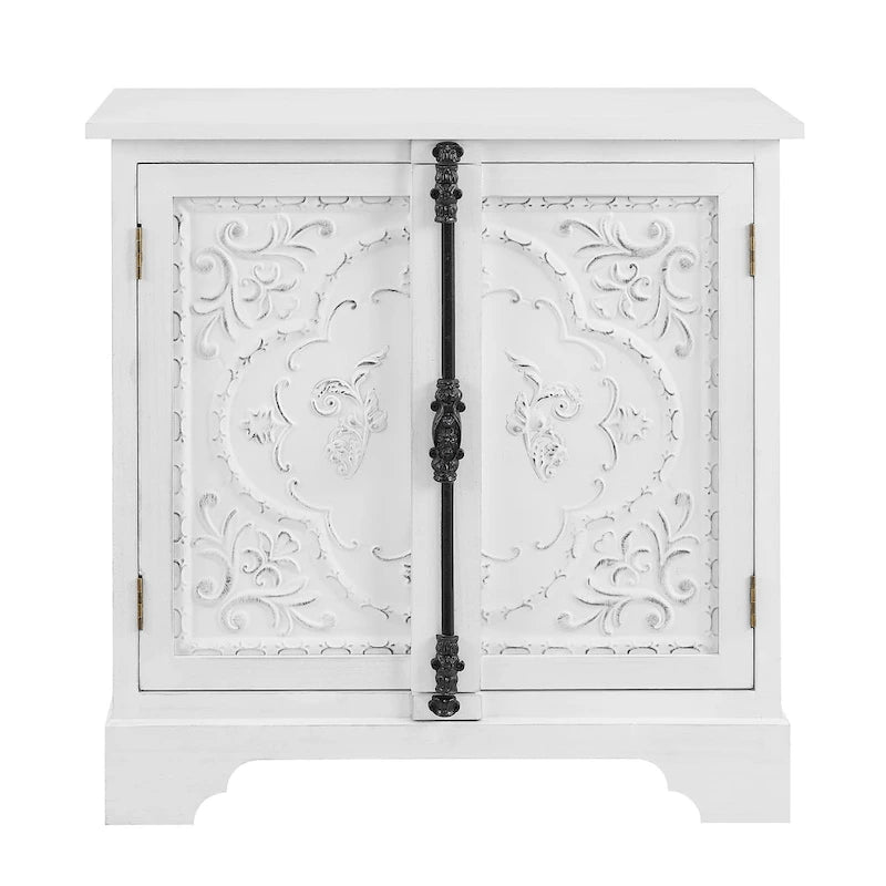 Meuble fleuri rétro et romantique Art Leon