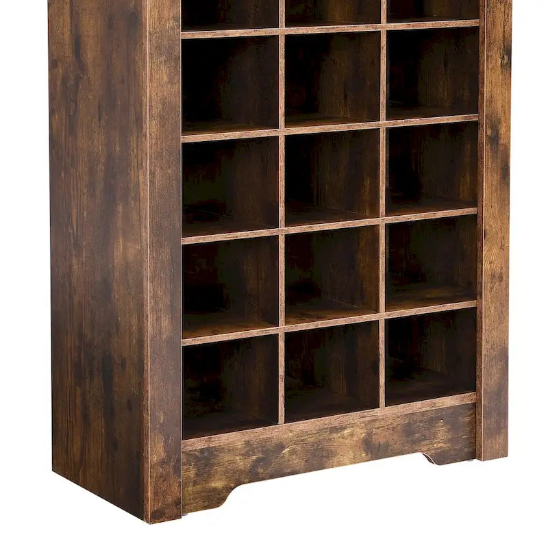 Meuble console élégant à 30 casiers à chaussures