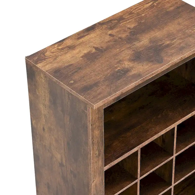Meuble console élégant à 30 casiers à chaussures