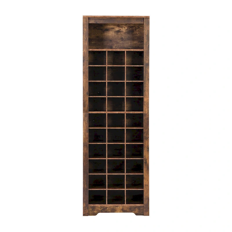 Meuble console élégant à 30 casiers à chaussures