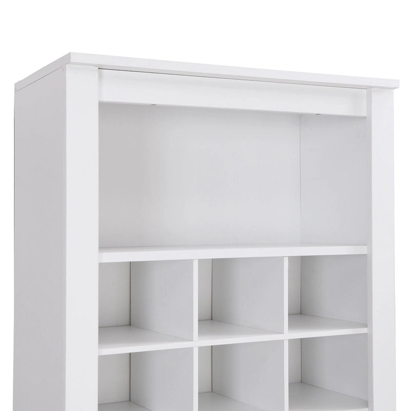 Meuble console élégant à 30 casiers à chaussures