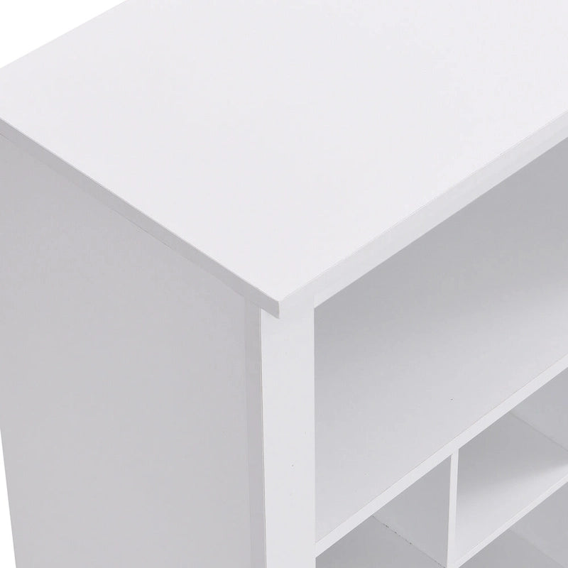 Meuble console élégant à 30 casiers à chaussures