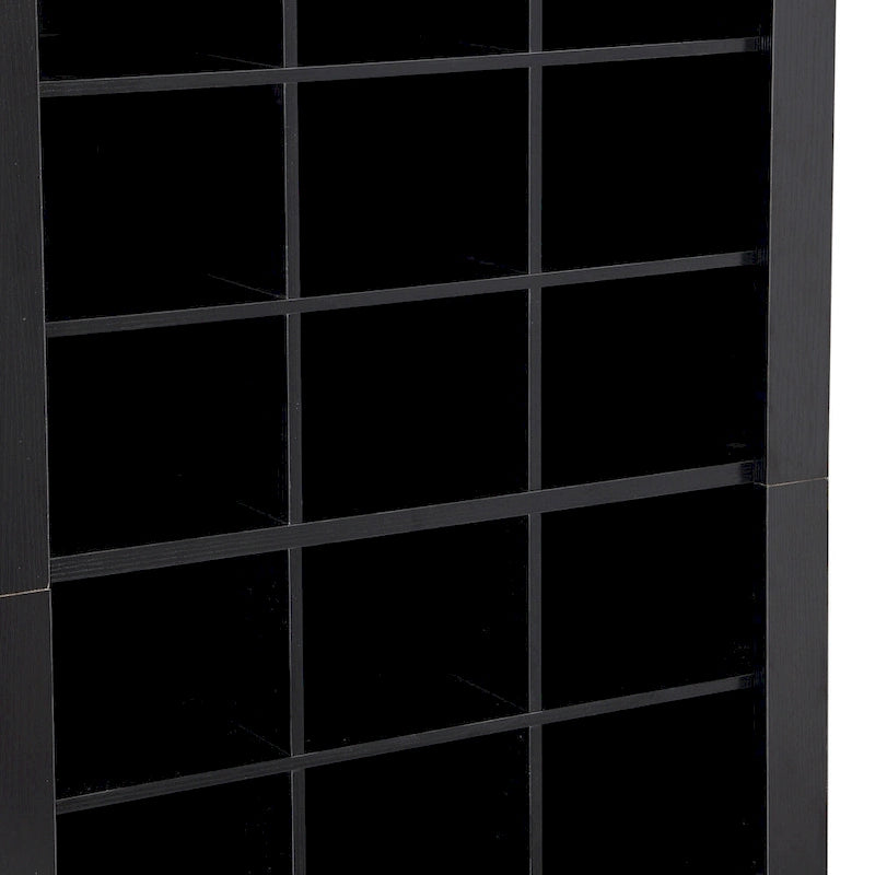 Meuble console élégant à 30 casiers à chaussures