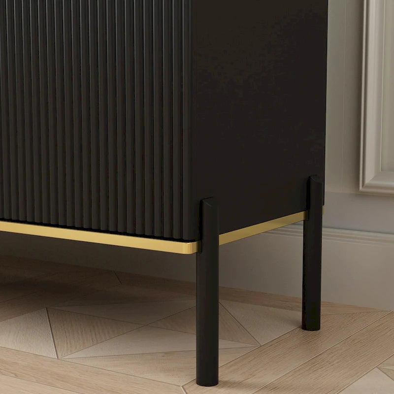 Buffet de cuisine Timechee, table d'appoint, meuble d'entrée d'appoint avec rangement