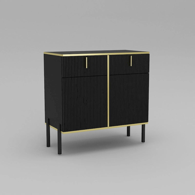 Buffet de cuisine Timechee, table d'appoint, meuble d'entrée d'appoint avec rangement