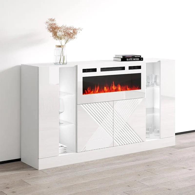 Buffet de cheminée Diuna WH-EF