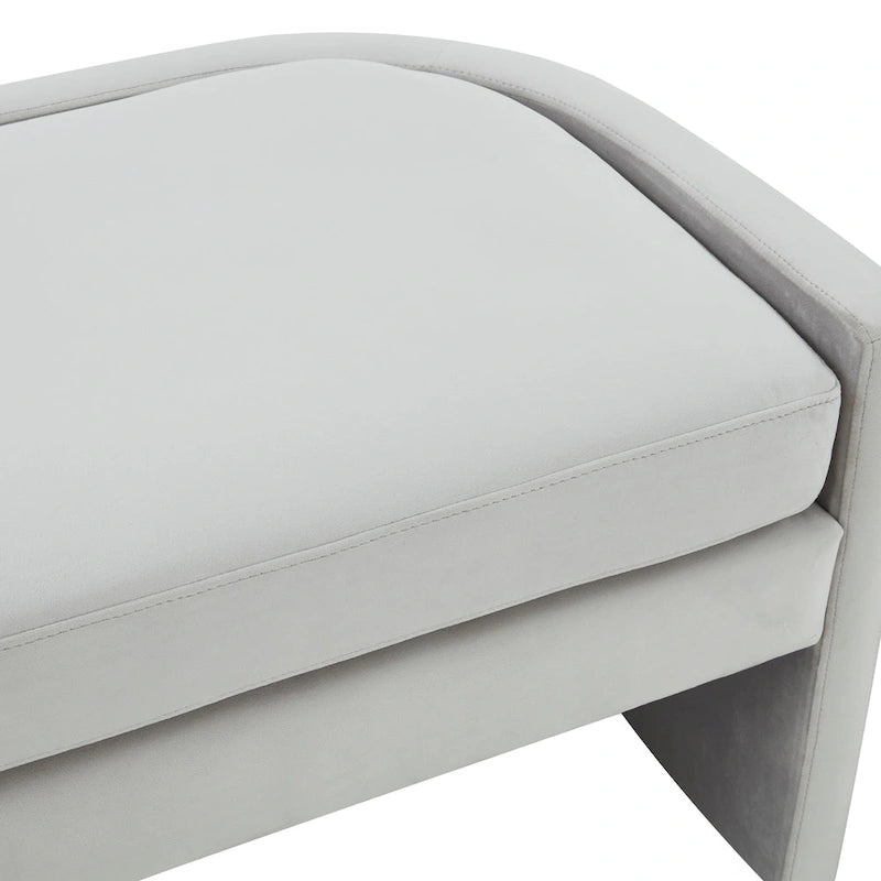 Banc courbé Borghildur SAFAVIEH Couture - 55 L x 22 P x 20 H po.