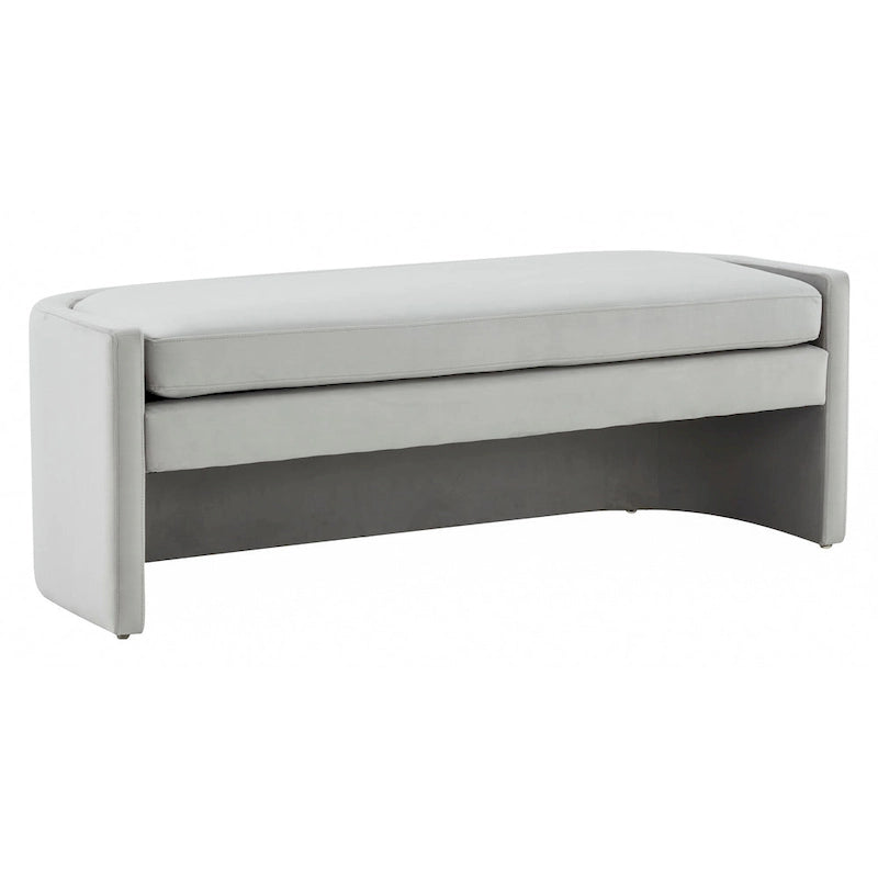 Banc courbé Borghildur SAFAVIEH Couture - 55 L x 22 P x 20 H po.
