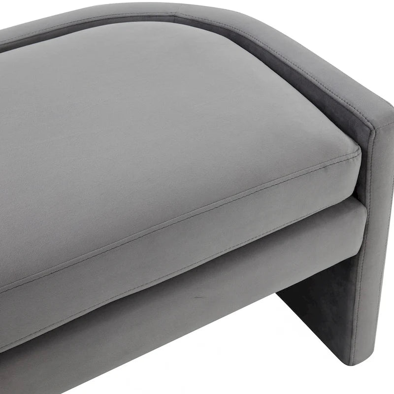 Banc courbé Borghildur SAFAVIEH Couture - 55 L x 22 P x 20 H po.
