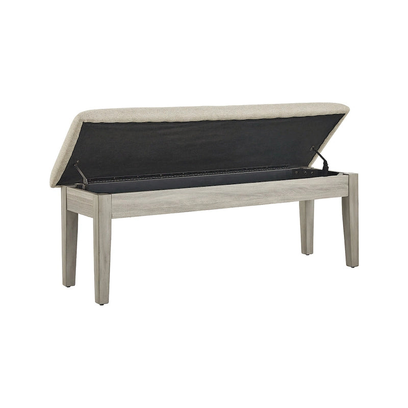 Banc de rangement capitonné Parellen - 48L x 15P x 19H