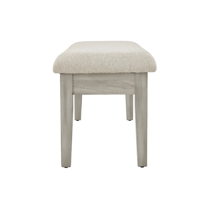 Banc de rangement capitonné Parellen - 48L x 15P x 19H