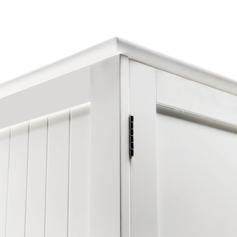 Meuble bas de salle de bain 23 en bois, suspendu, avec 2 portes