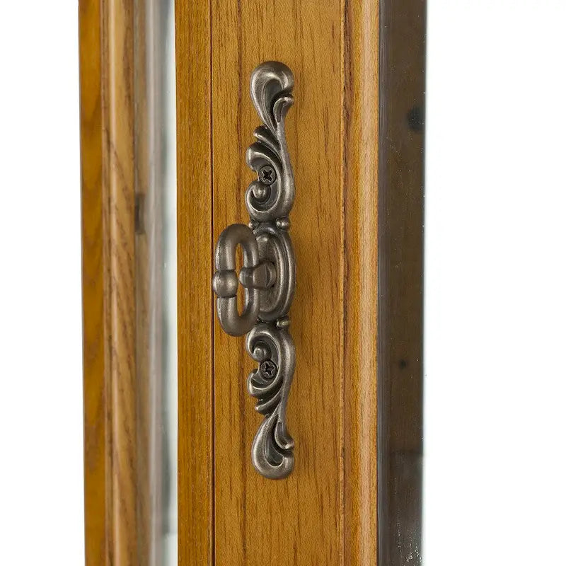 Meuble d'exposition lumineux Sebbar Oak de SEI Furniture
