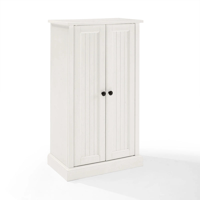 Meuble d'appoint blanc vieilli Crosley Seaside