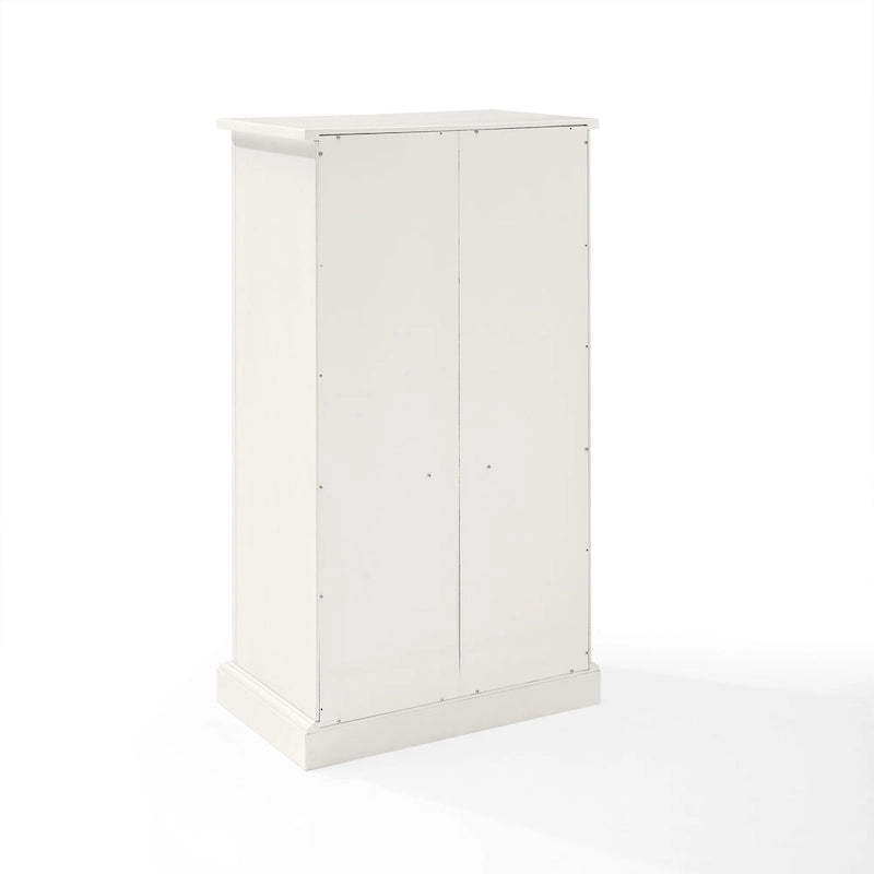 Meuble d'appoint blanc vieilli Crosley Seaside