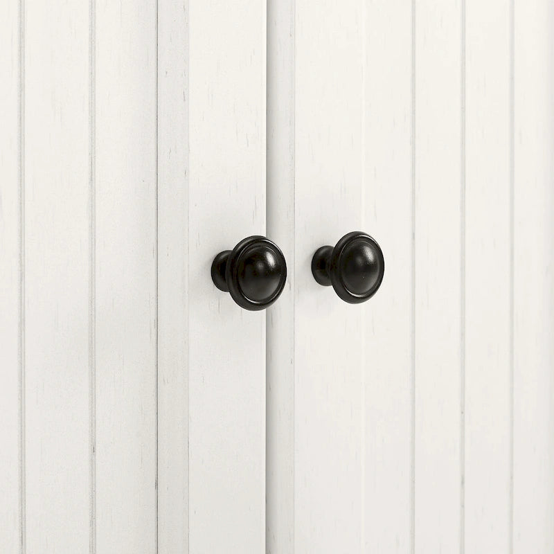 Meuble d'appoint blanc vieilli Crosley Seaside