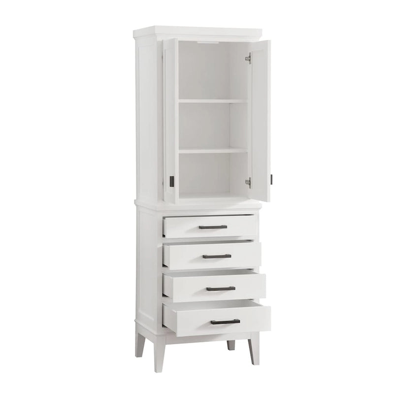Colonne de rangement Madison de 24 po de Avanity en blanc - 24W x 71H