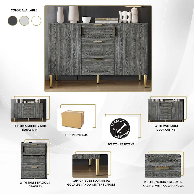 Buffet épuré de luxe CraftPorch