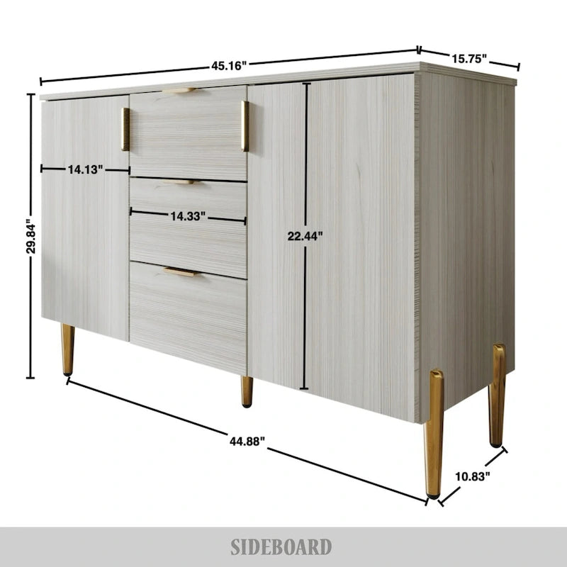Buffet épuré de luxe CraftPorch