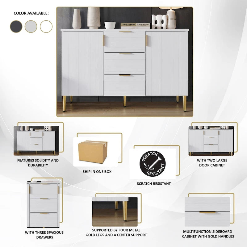 Buffet épuré de luxe CraftPorch