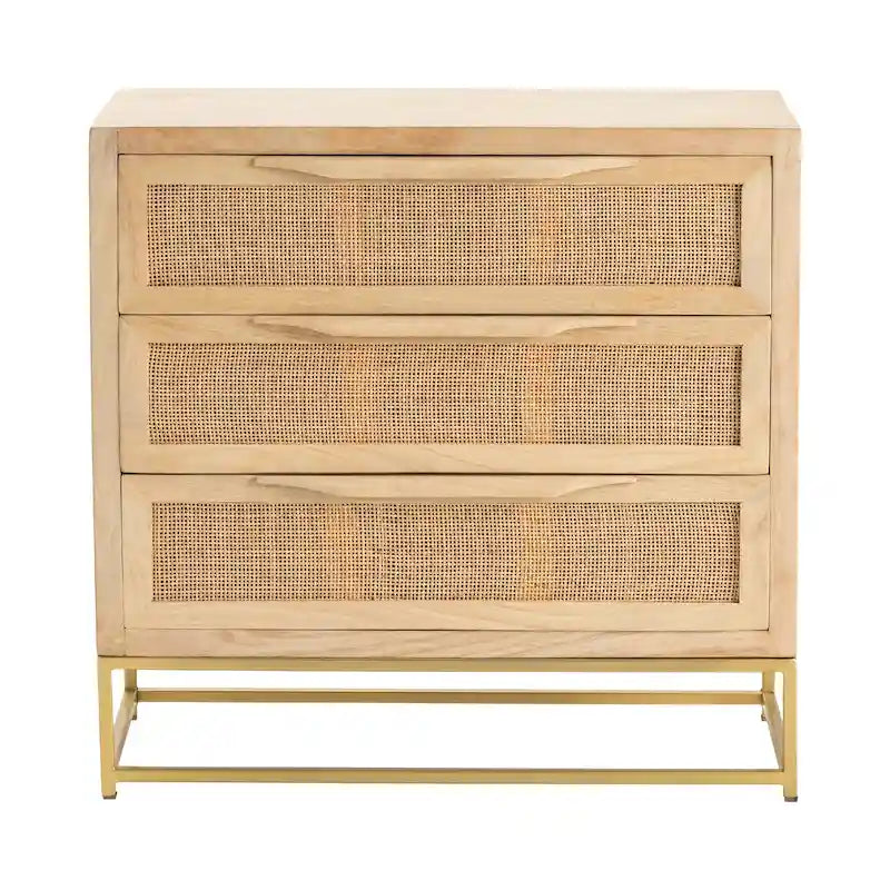 Commode à trois tiroirs Jensen - 30x14x28