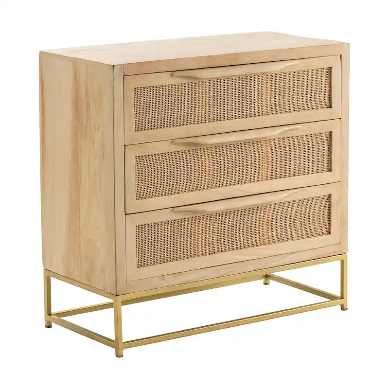 Commode à trois tiroirs Jensen - 30x14x28