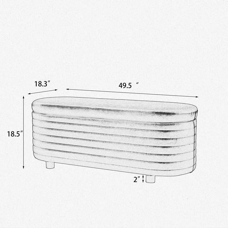 Banc de rangement moderne en cuir PU, repose-pieds rembourré pour entrée avec pieds en bois massif, bout de lit pour salon et chambre à coucher