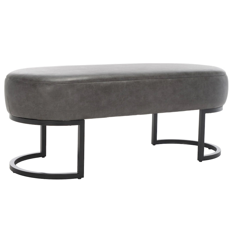 Banc ovale SAFAVIEH Sannie - 50 L x 20 P x 19 H - 50Lx20Px19H