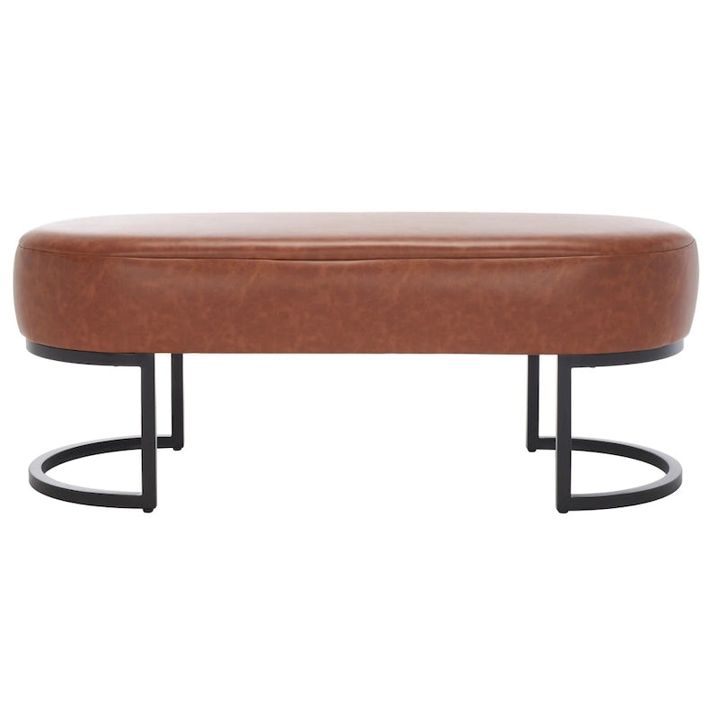 Banc ovale SAFAVIEH Sannie - 50 L x 20 P x 19 H - 50Lx20Px19H