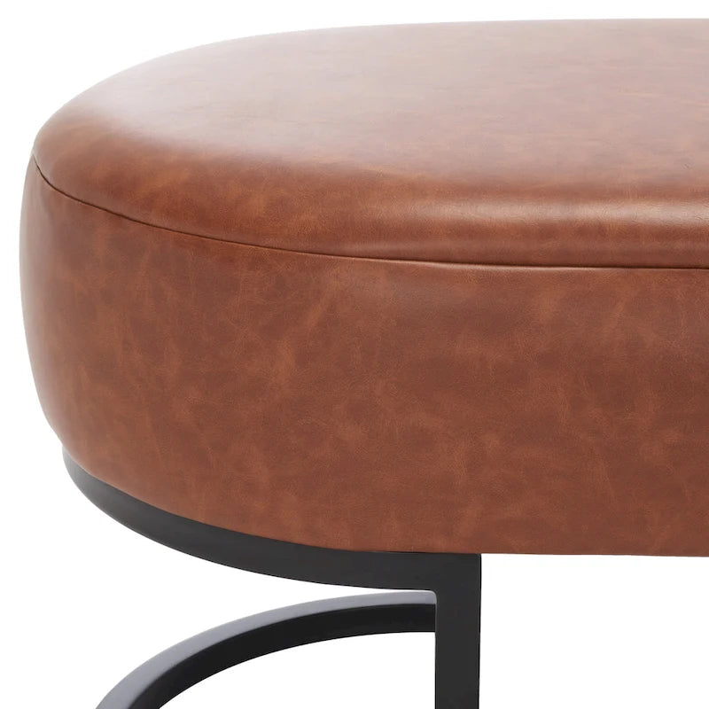 Banc ovale SAFAVIEH Sannie - 50 L x 20 P x 19 H - 50Lx20Px19H