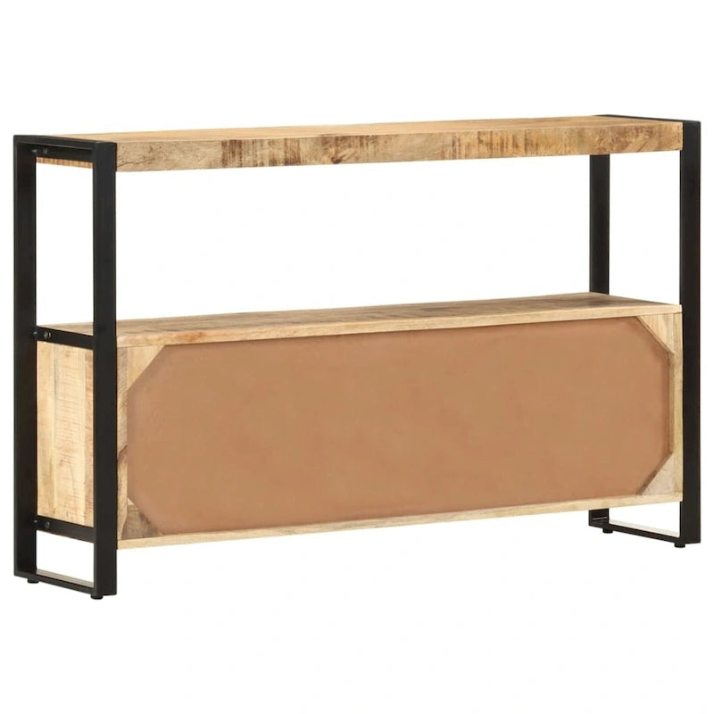 vidaXL Commode de rangement 120 x 30 x 75 cm Bois de manguier massif