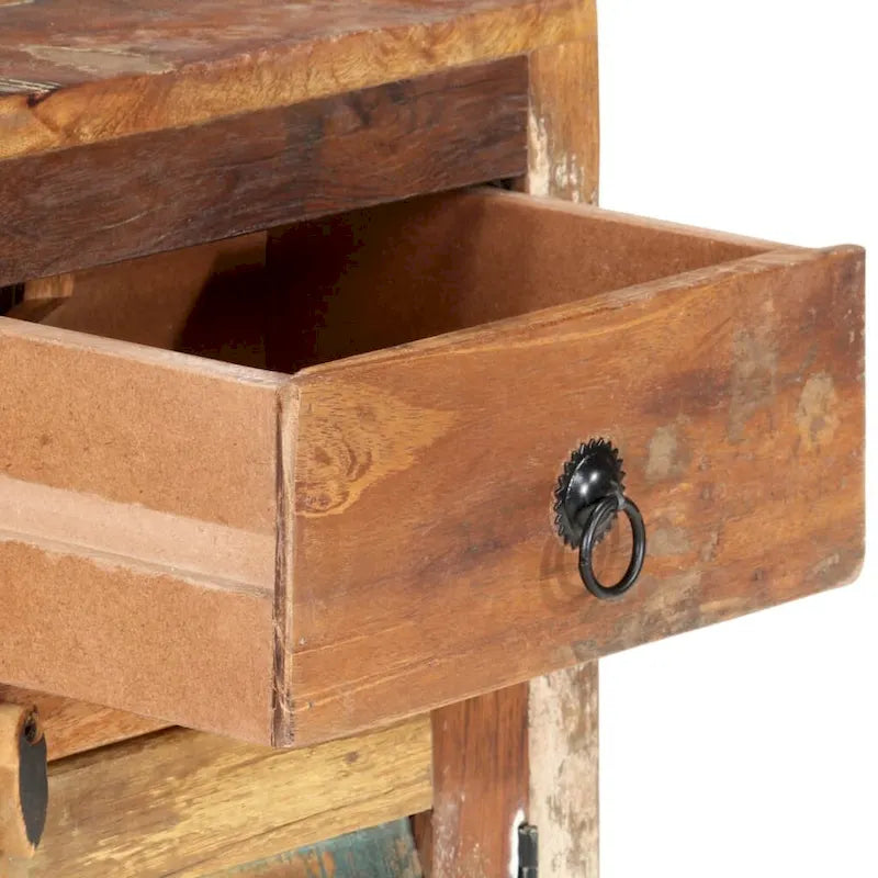 vidaXL Bahut, Armoire de Rangement avec Portes et Tiroirs, Meuble d'Appoint, Meuble de Salon