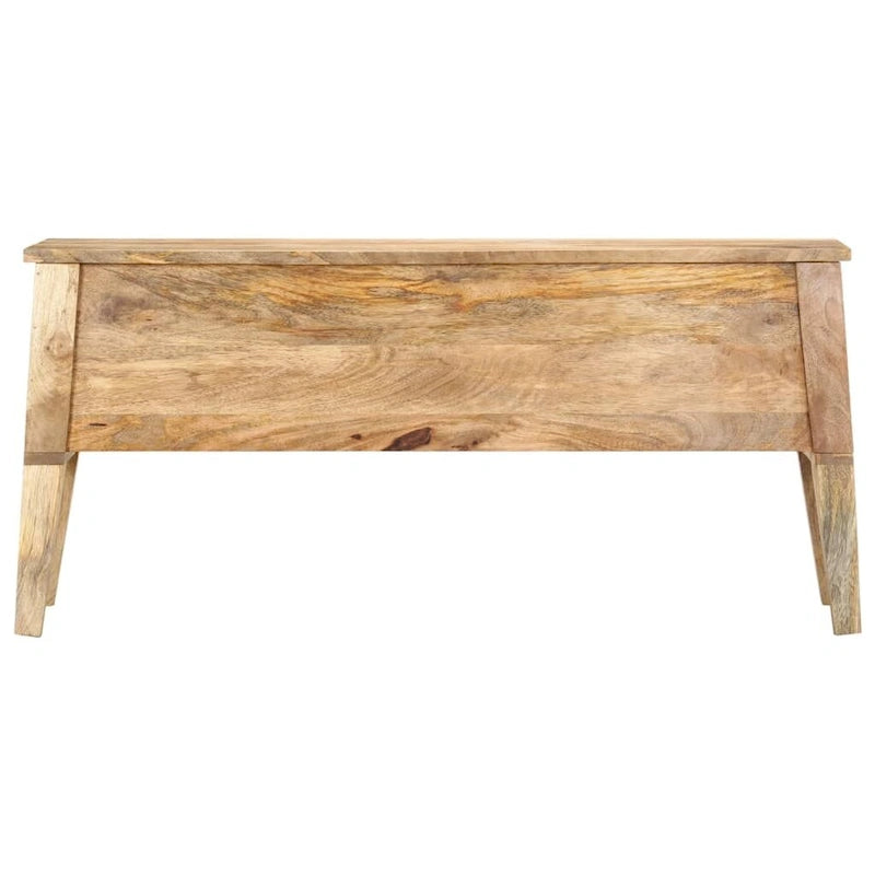 vidaXL Coffre de rangement 39x13,8x18,9 Bois de manguier massif