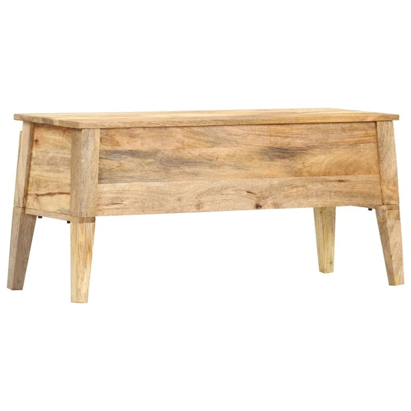 vidaXL Coffre de rangement 39x13,8x18,9 Bois de manguier massif
