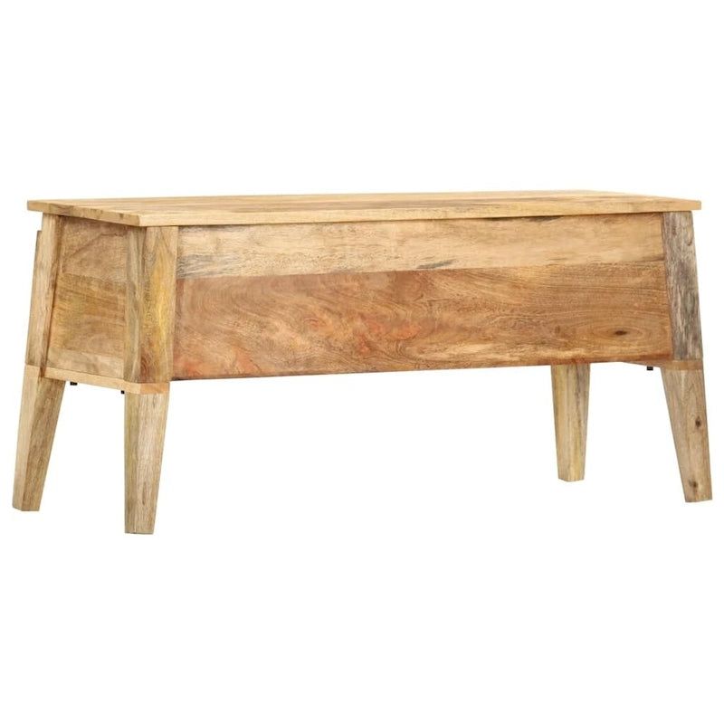 vidaXL Coffre de rangement 39x13,8x18,9 Bois de manguier massif