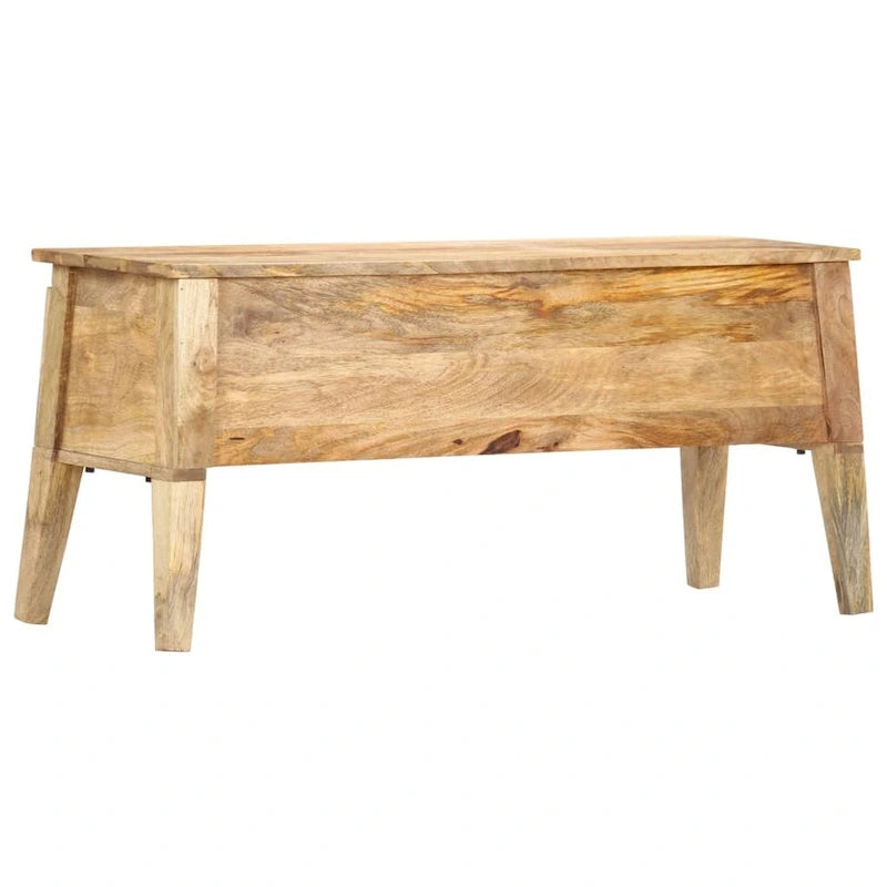 vidaXL Coffre de rangement 39x13,8x18,9 Bois de manguier massif