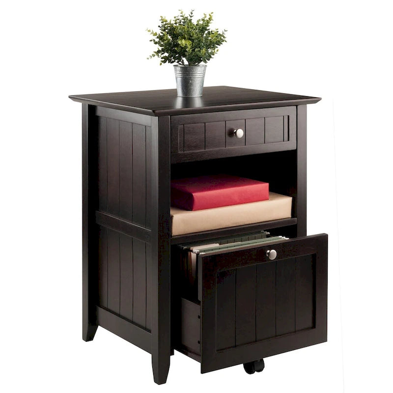 Meuble d'appoint Burke finition café