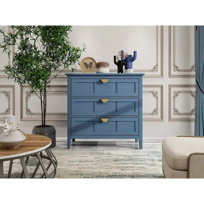 Meuble américain à 3 tiroirs pour salon ou chambre