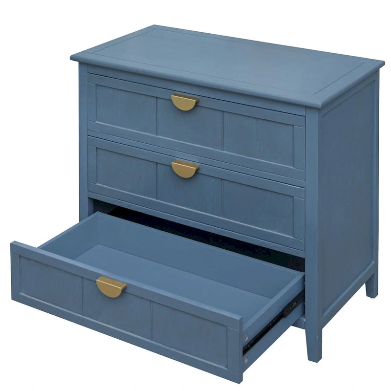 Meuble américain à 3 tiroirs pour salon ou chambre
