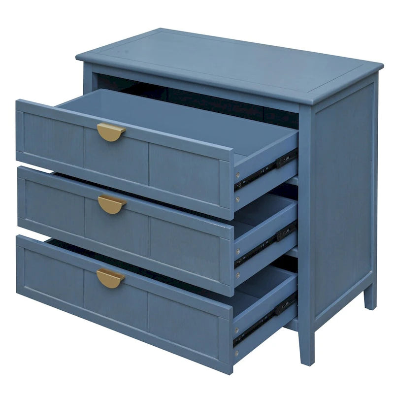 Meuble américain à 3 tiroirs pour salon ou chambre