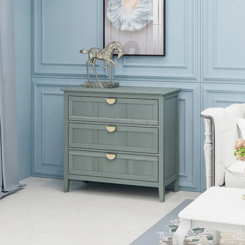 Meuble américain à 3 tiroirs pour salon ou chambre