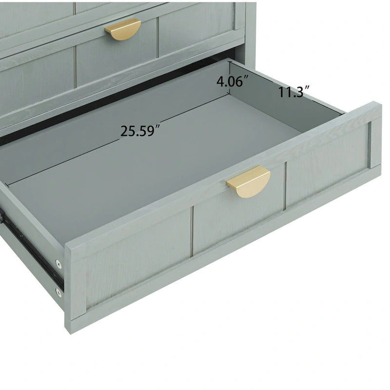 Meuble américain à 3 tiroirs pour salon ou chambre