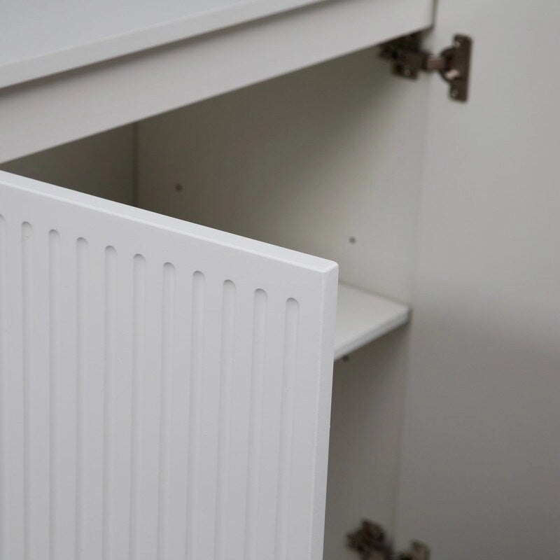 Meuble moderne de 56,69 po avec rangement et étagères réglables - S.O.
