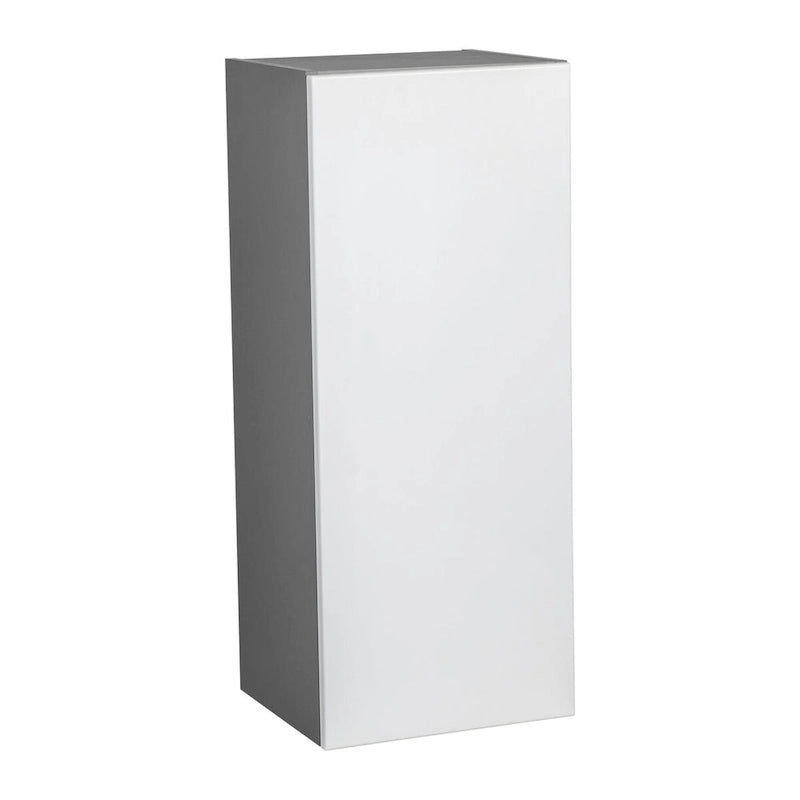 Meuble haut mural 12 x 36 - Porte simple - Gris - 12 x 36 x 12