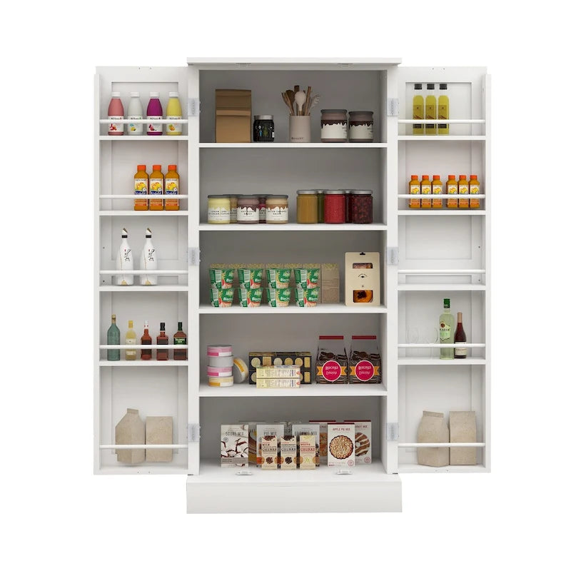 Meuble de cuisine de garde-manger à LED