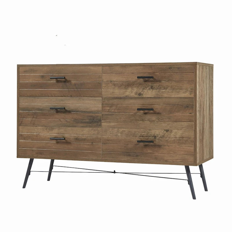 Chambre Moderne de 47.2W avec 6 Tiroirs Profonds - S.O.