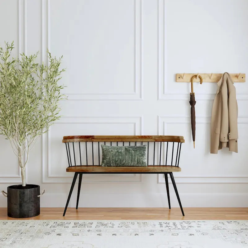 Banc Tempe à dossier fuseau
