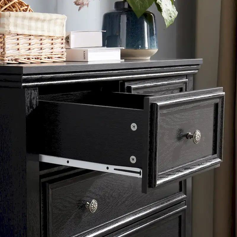 Commode moderne 6 tiroirs, Meuble de rangement, Organisateur de placard et Rangement pour vêtements dans le salon