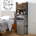 Yak About It Armoire de rangement pour dortoir - Organiseur au-dessus du réfrigérateur par DormCo - 23,60L x 9,85P x 74H