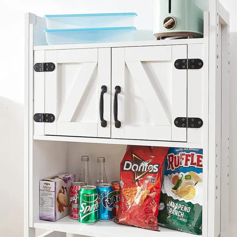 Yak About It Armoire de rangement pour dortoir - Organiseur au-dessus du réfrigérateur par DormCo - 23,60L x 9,85P x 74H
